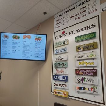 Chris' Ice Cream - Menue - Ice Cream & Frozen Yogurt Near Me - Indianapolis, Indiana