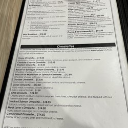 Devolli's - Breakfast menu part 1
