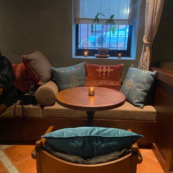 Safi - Cozy nook seating - Wine Bars Near Me - Cincinnati, Ohio