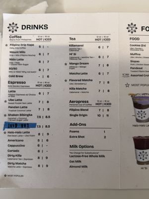 Menu photo 1 Teofilo Coffee Long Beach, CA Menu photo 1 Teofilo Coffee Long Beach, CA