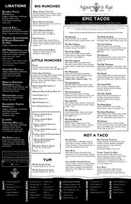 Menu photo 6 Agave & Rye - Liberty Liberty Township, OH Menu photo 6 Agave & Rye - Liberty Liberty Township, OH
