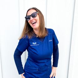 Eastern Shore Eye Care - Our Insurance Specialist modeling beautiful Tiffany Sunglasses!