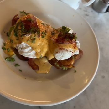 Fellows Cafe - Best Eggs Benedict I have EVER eaten.... - Breakfast & Brunch Near Me - Roswell, Georgia