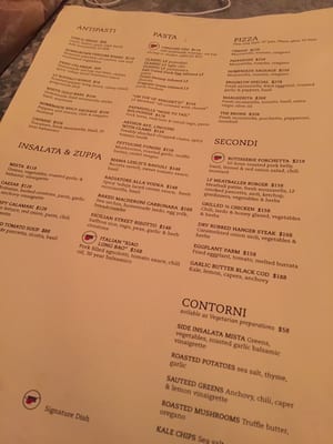 Menu photo 4 Linguini Fini Hong Kong, HK Menu photo 4 Linguini Fini Hong Kong, HK