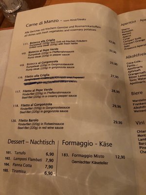 Menu photo 2 Ristorante La Grappa Dusseldorf, NW