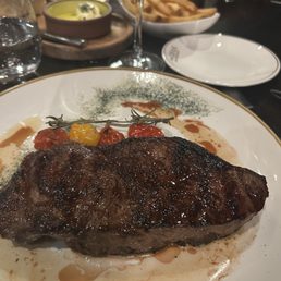 Great place  service little slow but it was Great  the food top notch my steak was perfect the buildings is beautiful