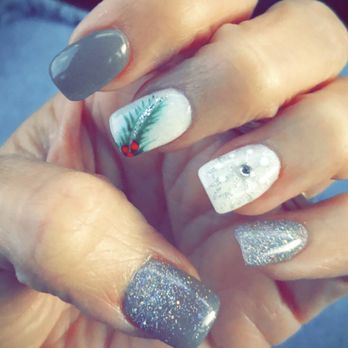 Saginaw Nails Spa - Christmas Nails done by Holly! - Nail Salons Near Me - Fort Worth, Texas Saginaw Nails Spa - Christmas Nails done by Holly! - Nail Salons Near Me - Fort Worth, Texas