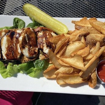 Uncommon Grill - Caprese sandwich (switched out the bread for lettuce) - New American Near Me - Watertown, Connecticut Uncommon Grill - Caprese sandwich (switched out the bread for lettuce) - New American Near Me - Watertown, Connecticut