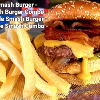 Sarah's Triple S - Smash burger, or make it a double. Add fries and make it a combo. - Food Trucks Near Me Sarah's Triple S - Smash burger, or make it a double. Add fries and make it a combo. - Food Trucks Near Me