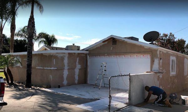 Stucco, wall, patio, landscape, irrigation. If there's a project, I have the tools. - From curbside to your patio, I can create, fix, repair, or update your home.