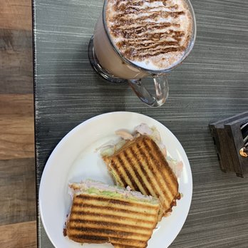 Endless Grind Coffee - Nutella steamer and Turkey, Avocado and Cheese Panini - Coffee & Tea Near Me - Aurora, Colorado