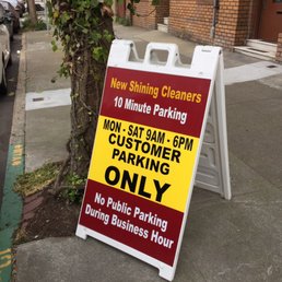 Parking is easy with green zone outside