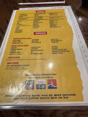 Menu photo 4 Tacos and Beer Hammond Hammond, LA Menu photo 4 Tacos and Beer Hammond Hammond, LA
