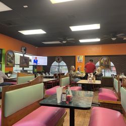 El Mariachi Mexican Restaurant - The interior of the restaurant!