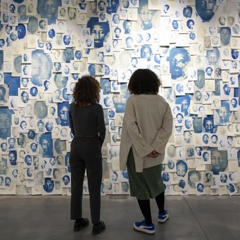 Autograph - On now at Autograph Eric Gyamfi: Fixing Shadows - Julius and I
Thousands of cyanotypes reflecting how photography can shift meanings - Art Galleries Near Me - London, XGL Autograph - On now at Autograph Eric Gyamfi: Fixing Shadows - Julius and I
Thousands of cyanotypes reflecting how photography can shift meanings - Art Galleries Near Me - London, XGL