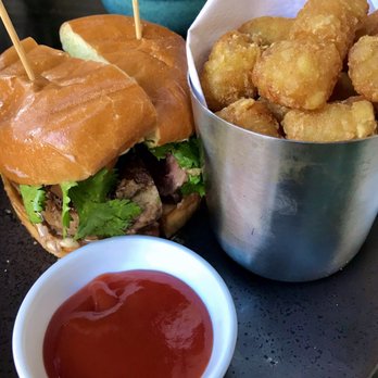 Saigon Social - Banh Mi Burger ($19) - Vietnamese Near Me - New York, New York Saigon Social - Banh Mi Burger ($19) - Vietnamese Near Me - New York, New York