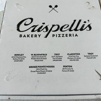 Crispelli's Bakery & Pizzeria - Different locations - Pizza Near Me - Troy, Michigan