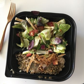 Pita Jungle - Take out portion of lentil fetoosh salad - Mediterranean Near Me - Mesa, Arizona Pita Jungle - Take out portion of lentil fetoosh salad - Mediterranean Near Me - Mesa, Arizona