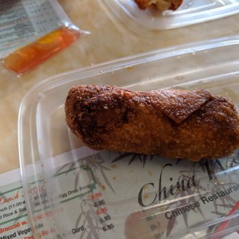 China Wok - Overdone egg roll - Chinese Near Me - The Villages, Florida