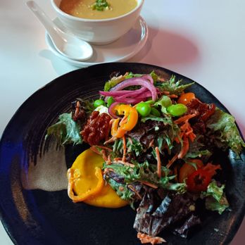 Glass Box San Diego - 9/25/2024. Japanese pumpkin salad and corn soup during SDRW. One of the best salad I've had, 5/5 stars! Soup was 3.5/5 stars. - Seafood Near Me - San Diego, California Glass Box San Diego - 9/25/2024. Japanese pumpkin salad and corn soup during SDRW. One of the best salad I've had, 5/5 stars! Soup was 3.5/5 stars. - Seafood Near Me - San Diego, California