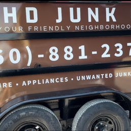 Exterior outside entrance of HD Junk Out Exterior outside entrance of HD Junk Out