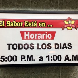 Tacos El Primo - Hours