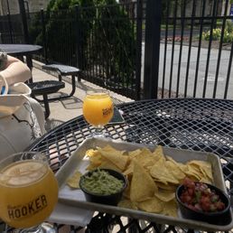 Outdoor patio area to dine