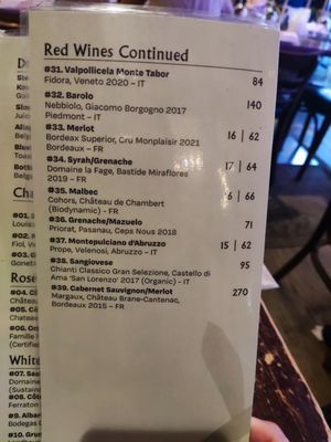 Menu photo 7 Balzem New York, NY