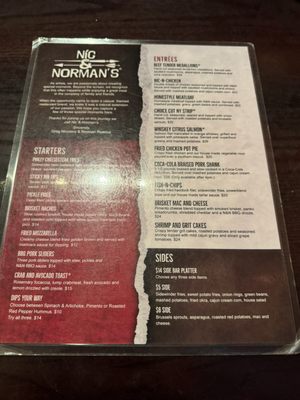 Menu photo 7 Nic & Norman's Senoia, GA Menu photo 7 Nic & Norman's Senoia, GA
