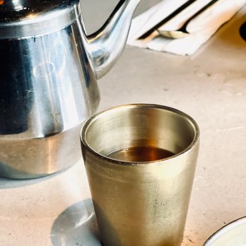 Kook Korean BBQ - Complimentary hot tea - Korean Near Me - Vancouver, British Columbia