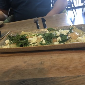 Moku Kitchen - Roasted squash ravioli - Cocktail Bars Near Me - Honolulu, Hawaii