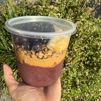 Kitanda Espresso & Açaí - Custom bowl - $14 total for double peanut butter , granola , bananas and blueberry - Coffee & Tea Near Me - Seattle, Washington Kitanda Espresso & Açaí - Custom bowl - $14 total for double peanut butter , granola , bananas and blueberry - Coffee & Tea Near Me - Seattle, Washington