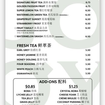 Jooy Tea Shoppe - Bubble Tea Near Me - New York, New York Jooy Tea Shoppe - Bubble Tea Near Me - New York, New York