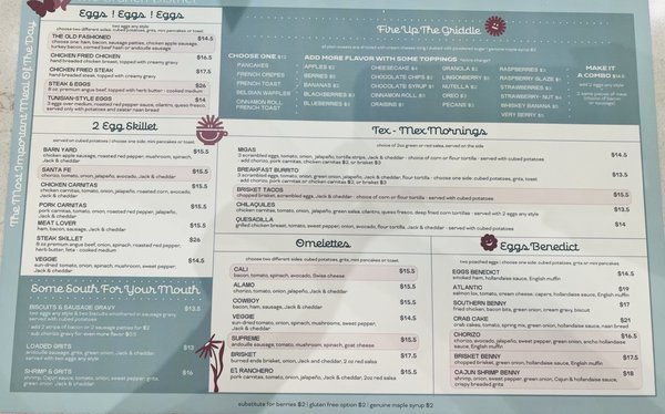 Menu photo 2 The Brunch District Colleyville, TX Menu photo 2 The Brunch District Colleyville, TX