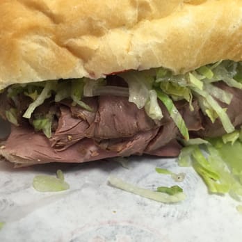 Jersey Mike's Subs - #6 Famous Roast Beef and Provolone - Fast Food Near Me - Folsom, California