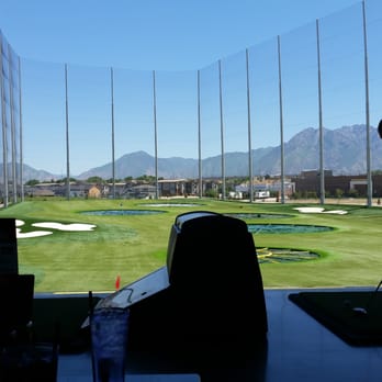Topgolf - The view from the second floor. - Sports Bars Near Me - Midvale, Utah