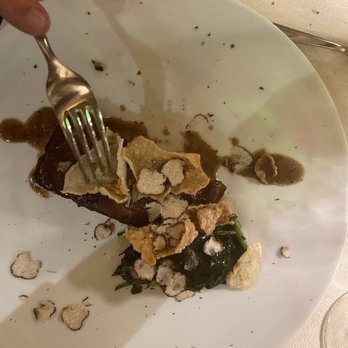 Antica Osteria da Divo - Pork within truffles.  You can eat with just a fork. - Italian Near Me - Siena, SI