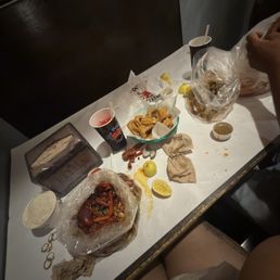 Crawfish (Seasonal) clams Steamed Rice Fried Calamari Shrimp clams Crawfish (Seasonal) clams Steamed Rice Fried Calamari Shrimp clams