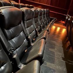Century Folsom 14 - Comfy-ish chairs. The theater is clean tho!