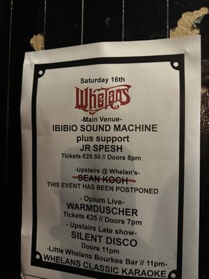 Whelan's by null
