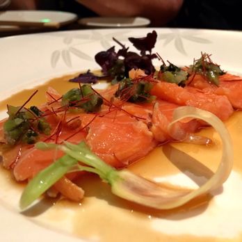 Matsuhisa - N E W S T Y L E salmon sashimi - Sushi Bars Near Me - Denver, Colorado Matsuhisa - N E W S T Y L E salmon sashimi - Sushi Bars Near Me - Denver, Colorado