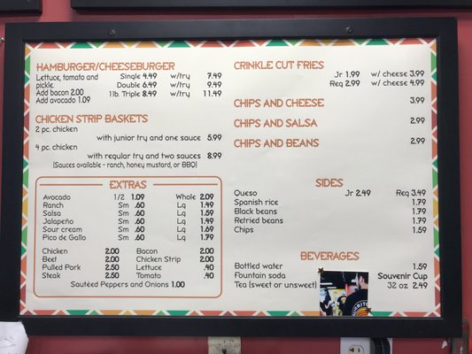 Menu photo 3 Burrito-Ville Cape Girardeau, MO