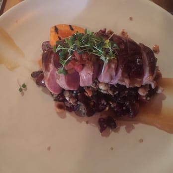 Fable Kitchen - Duck breast, I love the raisins come with it! - Canadian (New) Near Me - Vancouver, British Columbia Fable Kitchen - Duck breast, I love the raisins come with it! - Canadian (New) Near Me - Vancouver, British Columbia