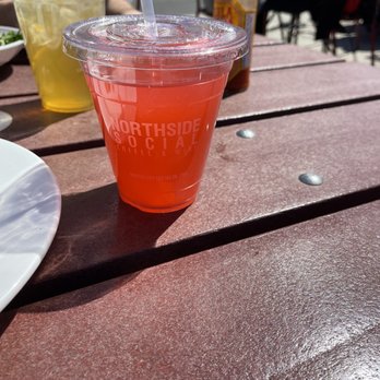Northside Social Coffee & Wine - Raspberry lemonade - American Near Me - Arlington, Virginia Northside Social Coffee & Wine - Raspberry lemonade - American Near Me - Arlington, Virginia