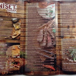 Nişet Steakhouse & Kasap - Menü