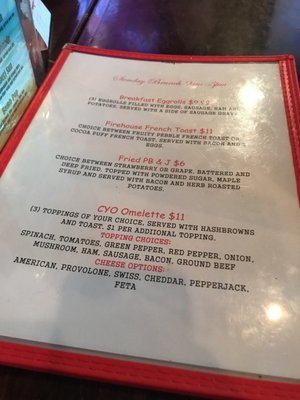 Menu photo 3 Firehouse Bar And Grill St. Clair Shores, MI
