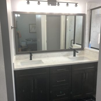 Modesto Kitchen & Bath - a double sink vanity - Interior Design Near Me - Modesto, California