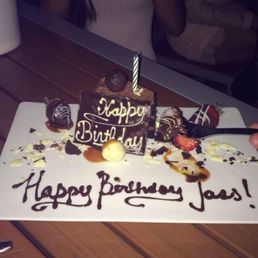 Complimentary Birthday Cake. Complimentary Birthday Cake.