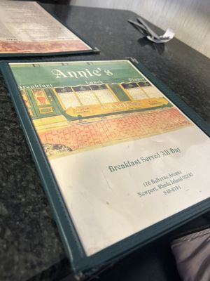 Menu photo 1 Annie's Newport, RI Menu photo 1 Annie's Newport, RI