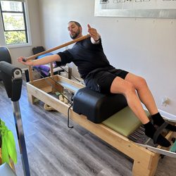 Precision movement. Real men need Pilates! Improve your game!